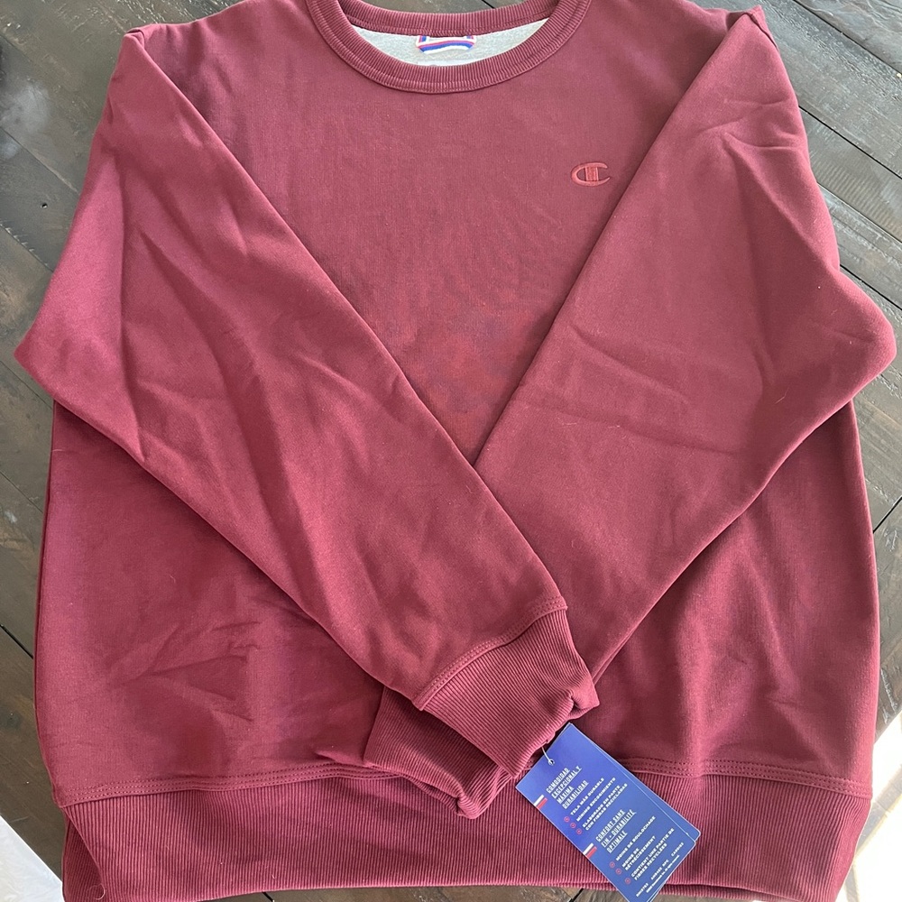 Mens Champion Pullover Sweatshirt -Large